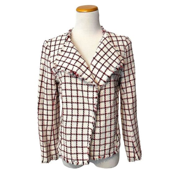 Zara plaid blazer, size L - Picture 1 of 4